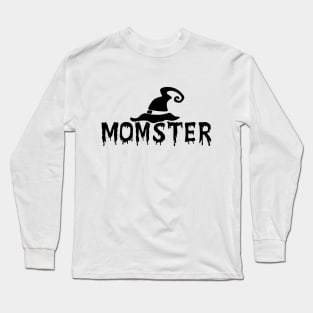 Momster Shirt, Halloween Shirt For Mom, Momster, Funny Halloween T-Shirt, Fall Shirt For Mom, Mom Shirt, Funny Shirt Long Sleeve T-Shirt